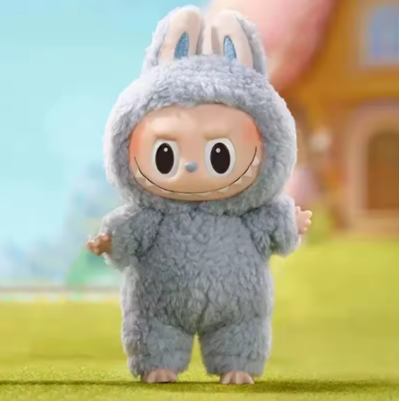 Poupée POP MART Labubu originale, les monstres, Macarons savoureux, boîte aveugle, pendentif en peluche en vinyle aléatoire, jouet de collection mignon, cadeau